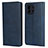 Leather Case Stands Flip Cover T20 Holder for Xiaomi Mi 11 5G Blue