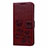 Leather Case Stands Flip Cover T21 Holder for Huawei P40 Brown