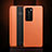 Leather Case Stands Flip Cover T22 Holder for Huawei P40 Orange