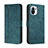 Leather Case Stands Flip Cover T22 Holder for Xiaomi Mi 11 5G Green