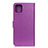 Leather Case Stands Flip Cover T25 Holder for Xiaomi Mi 11 Lite 5G Purple