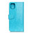 Leather Case Stands Flip Cover T28 Holder for Xiaomi Mi 11 5G Sky Blue