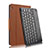 Leather Case Stands Flip Cover with Keyboard for Huawei MediaPad M3 Lite 10.1 BAH-W09 Brown