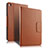 Leather Case Stands Flip Cover with Keyboard for Huawei MediaPad M5 Pro 10.8 Brown