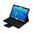 Leather Case Stands Flip Cover with Keyboard L01 for Huawei MediaPad M3 Lite 10.1 BAH-W09 Black