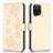 Leather Case Stands Flip Flowers Cover Holder BF1 for Oppo Find X5 5G