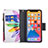 Leather Case Stands Flip Flowers Cover Holder for Apple iPhone 13 Pro Colorful