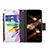 Leather Case Stands Flip Flowers Cover Holder for Apple iPhone 14 Pro Colorful