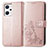 Leather Case Stands Flip Flowers Cover Holder for Oppo Reno7 A