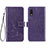 Leather Case Stands Flip Flowers Cover Holder for Samsung Galaxy XCover Pro