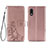 Leather Case Stands Flip Flowers Cover Holder for Samsung Galaxy XCover Pro