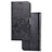 Leather Case Stands Flip Flowers Cover Holder for Sony Xperia 10 II