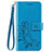 Leather Case Stands Flip Flowers Cover Holder for Sony Xperia 8