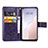 Leather Case Stands Flip Flowers Cover Holder S03D for Huawei Nova 7 SE 5G