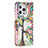 Leather Case Stands Flip Flowers Cover L03 Holder for Apple iPhone 13 Pro Mixed