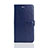 Leather Case Stands Flip Holder Cover for Huawei Honor 7S Blue