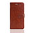 Leather Case Stands Flip Holder Cover for Huawei Honor 7S Brown