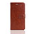 Leather Case Stands Flip Holder Cover for Huawei Honor Play 7 Brown