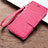 Leather Case Stands Flip Holder Cover for Huawei Honor Play 8A Hot Pink