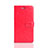 Leather Case Stands Flip Holder Cover for Huawei Y5 Prime (2018) Red