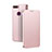 Leather Case Stands Flip Holder Cover for Oppo AX7 Rose Gold