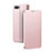 Leather Case Stands Flip Holder Cover for Oppo R17 Neo Rose Gold