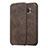 Leather Case Stands Flip Holder Cover for Samsung Galaxy S7 Edge G935F Brown