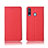 Leather Case Stands Flip Holder Cover L01 for Samsung Galaxy A8s SM-G8870 Red