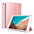 Leather Case Stands Flip Holder Cover L01 for Xiaomi Mi Pad 4 Rose Gold