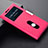 Leather Case Stands Flip Holder Cover L02 for OnePlus 5T A5010 Hot Pink