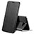 Leather Case Stands Flip Holder Cover S01 for Samsung Galaxy A9 (2016) A9000 Black