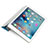 Leather Case Stands Flip Matte Finish Cover for Apple iPad Pro 9.7 Sky Blue