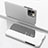 Leather Case Stands Flip Mirror Cover Holder for Apple iPhone 13 Pro Max Silver
