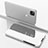 Leather Case Stands Flip Mirror Cover Holder for Google Pixel 4a Silver