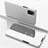 Leather Case Stands Flip Mirror Cover Holder for Samsung Galaxy A03s Silver