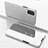Leather Case Stands Flip Mirror Cover Holder for Samsung Galaxy A72 5G Silver