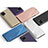 Leather Case Stands Flip Mirror Cover Holder for Samsung Galaxy M53 5G