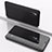 Leather Case Stands Flip Mirror Cover Holder for Samsung Galaxy Note 10 Black