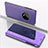 Leather Case Stands Flip Mirror Cover Holder L02 for OnePlus 7T