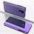 Leather Case Stands Flip Mirror Cover Holder QH1 for Xiaomi Redmi 9 Prime India
