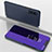 Leather Case Stands Flip Mirror Cover Holder ZL1 for Samsung Galaxy A70