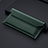 Leather Wristlet Wallet Handbag Case for Samsung Galaxy Z Fold3 5G Green