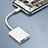 Lightning to USB OTG Cable Adapter H01 for Apple iPad 10.2 (2020) White