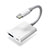 Lightning to USB OTG Cable Adapter H01 for Apple iPhone SE3 2022 White