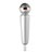 Luxury 3.5mm Mini Handheld Microphone Singing Recording M02 Silver