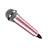 Luxury 3.5mm Mini Handheld Microphone Singing Recording M04 Pink