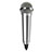 Luxury 3.5mm Mini Handheld Microphone Singing Recording M04 Silver