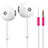Luxury 3.5mm Mini Handheld Microphone Singing Recording Pink