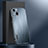 Luxury Aluminum Metal Back Cover and Silicone Frame Case AT1 for Apple iPhone 13