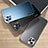 Luxury Aluminum Metal Back Cover and Silicone Frame Case AT1 for Apple iPhone 14 Plus